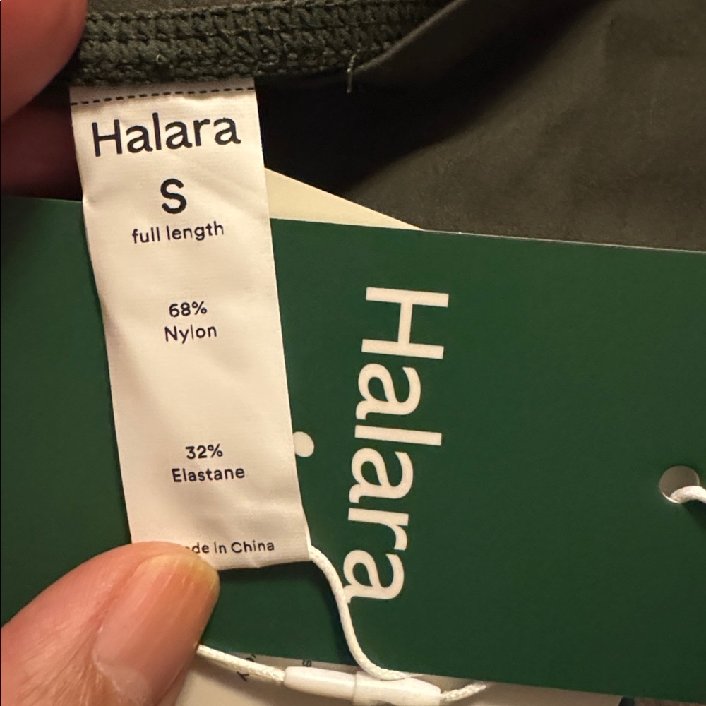 HALARA Full Length Green SoCinched High Waisted Scrunch Butt Lifting Leggings - Picture 11 of 15